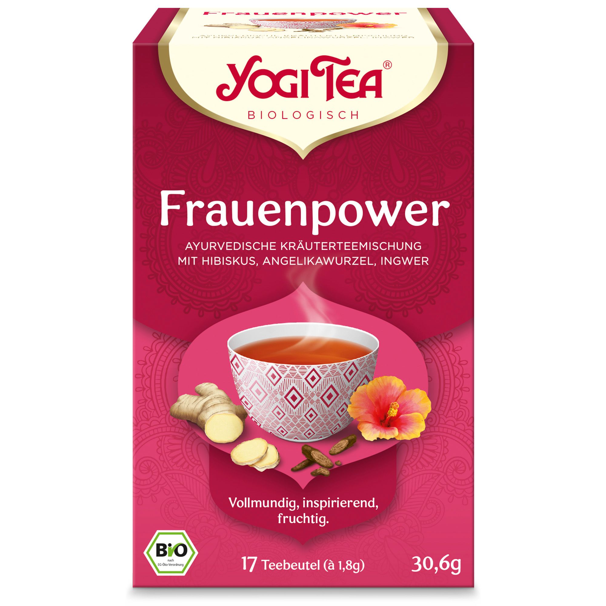 Yogi TEA Frauen Power Bio Filterbeutel 17x1,8 g