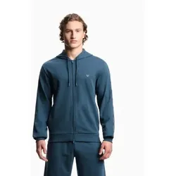 Emporio Armani für Herren. EM000653_AF18887 Frottee-Sweatshirt blau (S), Heimtextilien, Baumwolle