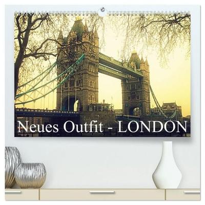 Neues Outfit - LONDON (hochwertiger Premium Wandkalender 2027 DIN A2 quer), Kunstdruck in Hochglanz