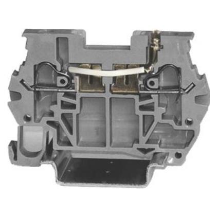RS PRO Reihenklemme Grau, 4mm², 300 V / 25A, Feder (2624319)