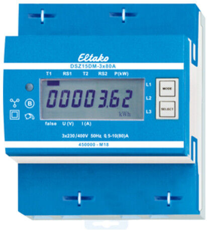 ELTAKO Compteur triphasé M-Bus DSZ15DM 3x80A MID (28380512)
