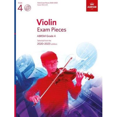 Violin Exam Pieces 2020-2023, ABRSM Grade 4, Score, Part & CD, von ABRSM, Oxford Academic, 978-1-78601-255-5
