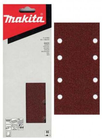 Makita P-31902 papier sablé velcro 93x184 mm K100