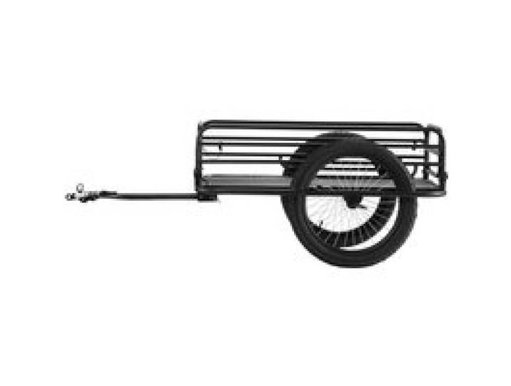 VEVOR Fahrradanhänger, 125 kg Tragkraft, Transportanhänger, faltbar und verstaubar, Schnellverschluss mit Universalkupplung, 50,8 cm Räder, passend für die meisten Fahrradräder, Rahmen aus Karbonstahl