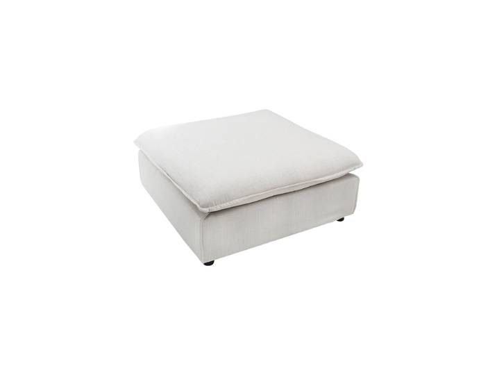 Grosser Sofa Hocker „Lord“ mit abnehmbaren Bezug Leinen Natural Invicta Interiors