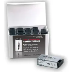 Ultralife 9 V Block-Batterie Lithium U9V (10 Stk., 9V Block, 1200 mAh), Batterien + Akkus