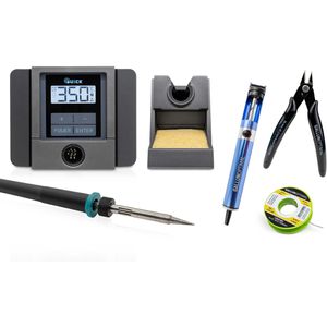 QUICK Lötstation QUTS8, Set, 150 Watt, digital Display, Temperatur 100 - 500°C