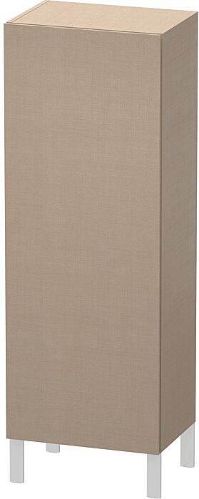 Duravit L-Cube Halbhochschrank LC1179L7575 50x36,3x132cm, Tür links, leinen