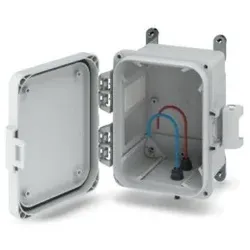 Phoenix Contact 1586887 Outdoor-Gehäuse POS HP 080604 GY7035 POSHP080604GY7035