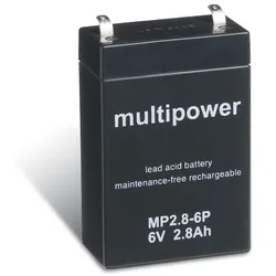 Bleiakku multipower MP2,8-6P