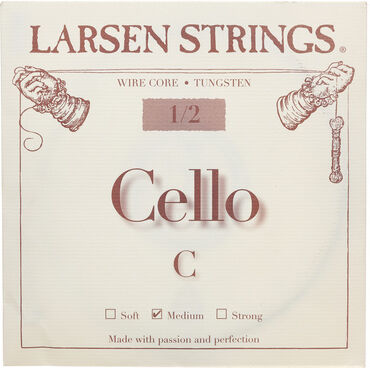 Larsen Cello Single String C Med. 1/2