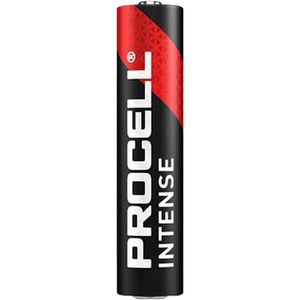 Procell Batterien Intense, Alkaline, 1,5V, 10 Jahre lagerfähig, AAA / Micro / LR3, 10 Stück
