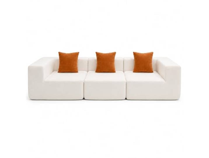 Coco Living Pure 3-zits gecomprimeerd design bank woonkamer