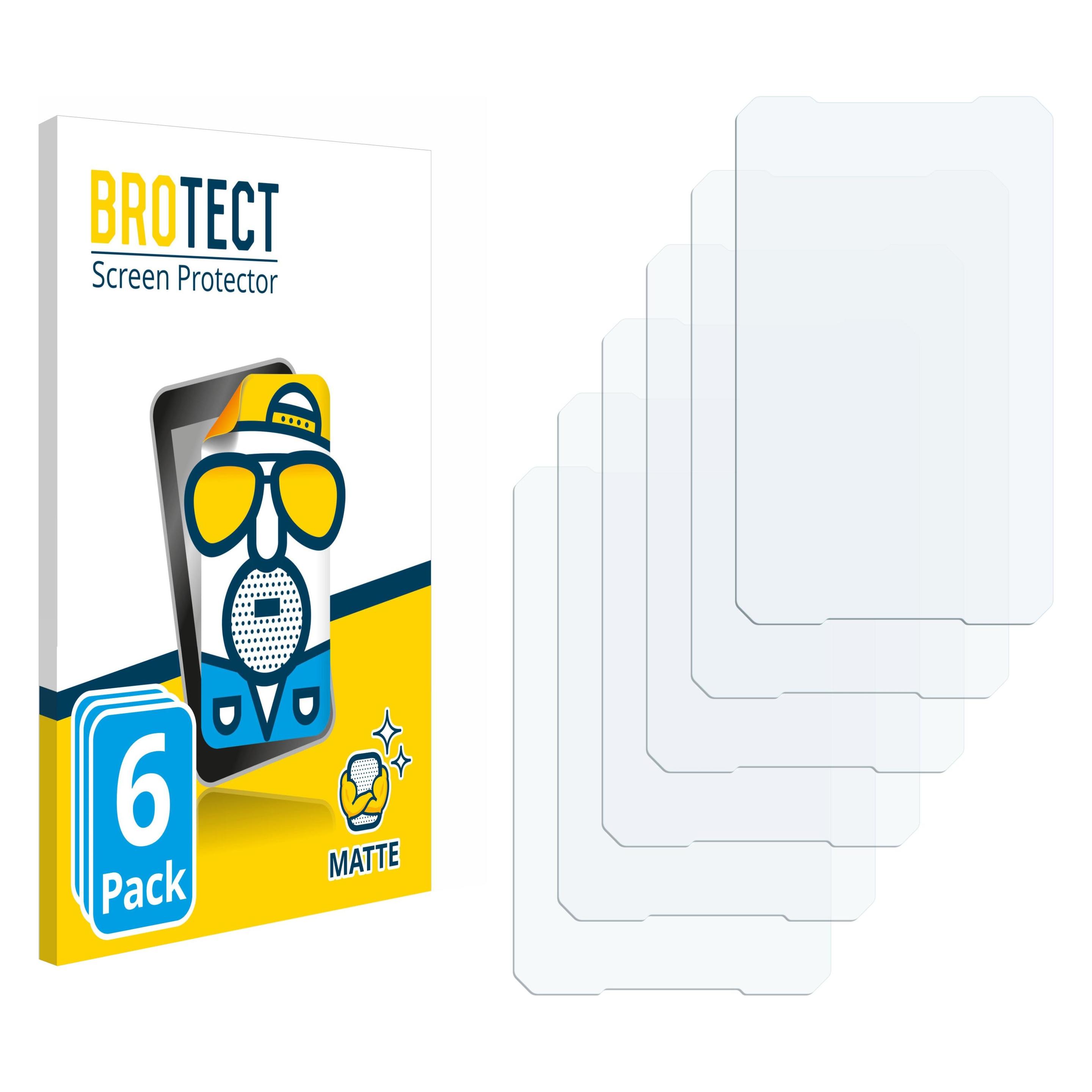 Brotect Entspiegelungsfolie für Point Mobile PM68 Displayschutz Displayschutzfolie Folie Matt (4159961)