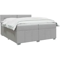 vidaXL, Boxspringbett, Boxspringbett (200 x 200 cm)