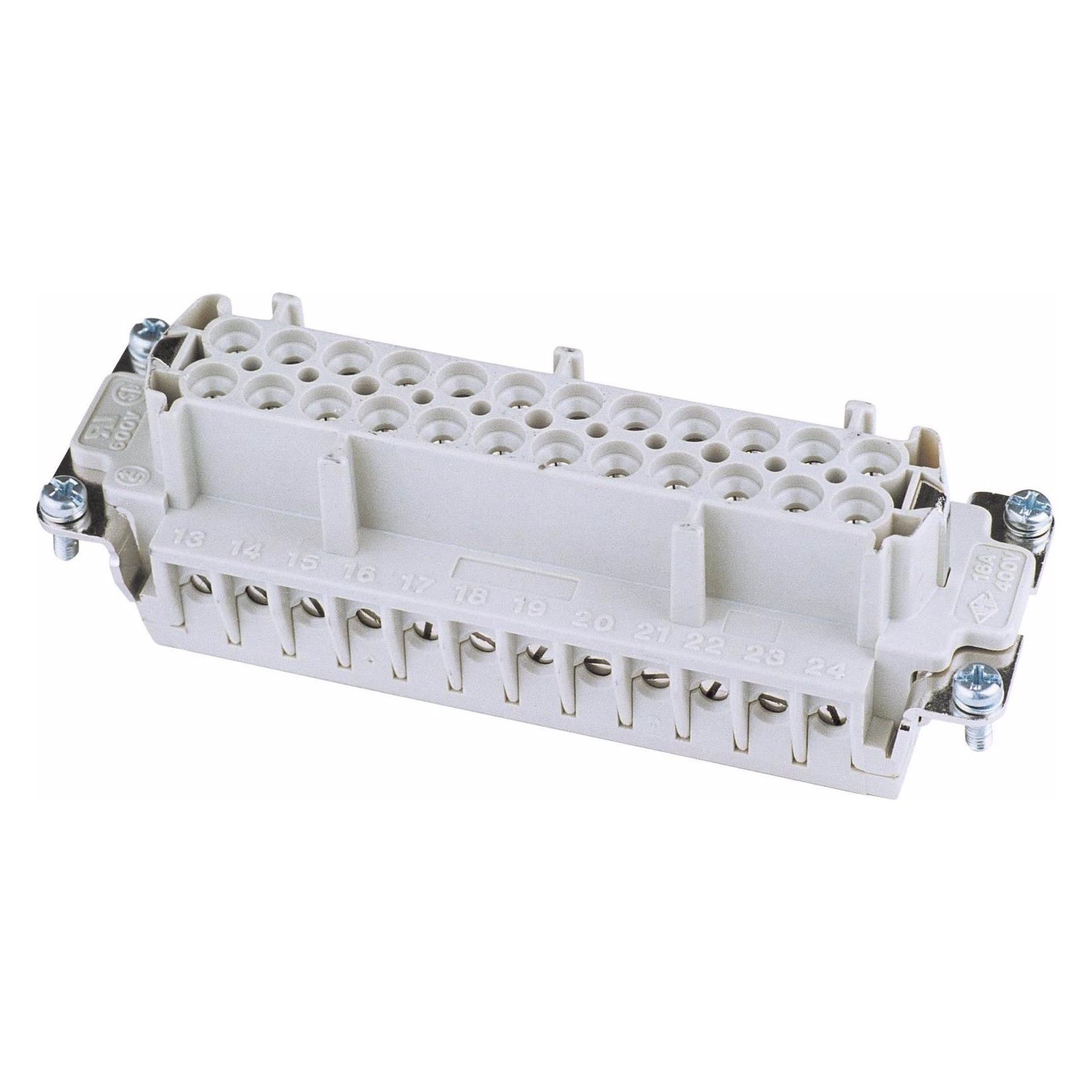 ILME Steckdoseneinsatz 24-pol 16A,Schraubklemm (30351500)