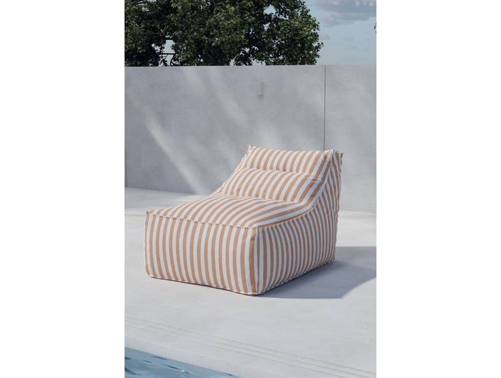 Nohr Outdoor Loungestoel Carlson - Peach Gestreept