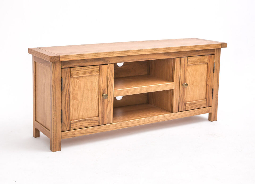 Alpen Home Riordan TV Stand for TVs up to 55" Brown/Bronze 55"