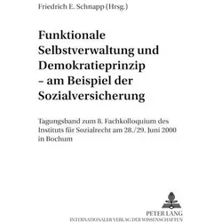 Funktionale Selbstverwaltung und Demokr, Sachbücher