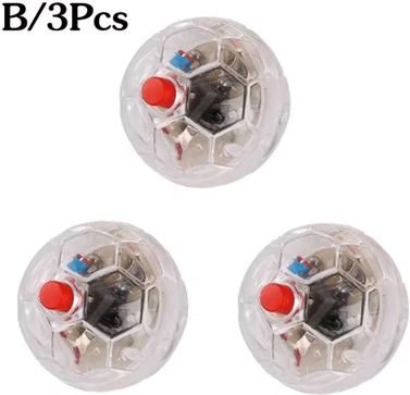 Inspire Picks LED Motion Activated Flash Ball Toy For Cats & Interactive Indoor Play 3pcs