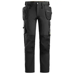 Snickers Full Stretch Arbeitshose mit Holstertaschen 92 navy-schwarz