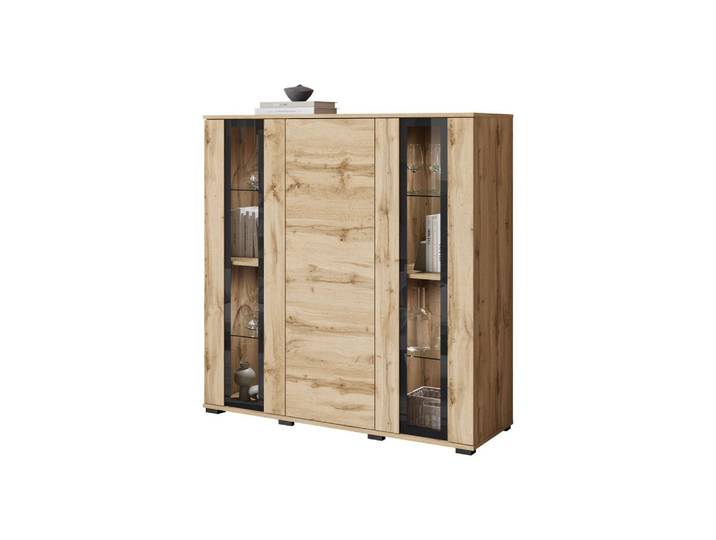 KOMMODE Caro HB 120 mit weißer LED Beleuchtung