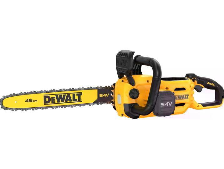 Akku-Kettensäge DEWALT Basis (bürstenlos), 45 cm, Solo , gelb, Kettensägen, Akku-Kettensäge