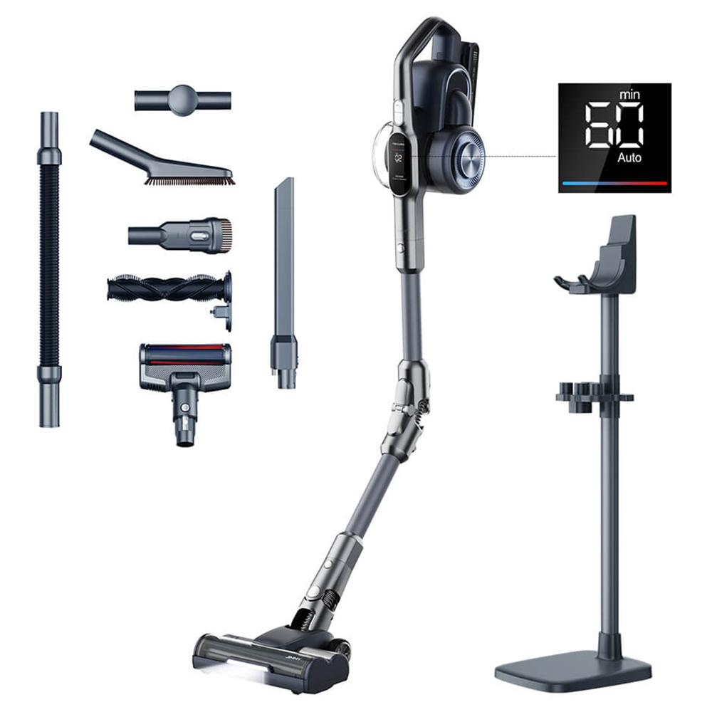 JIMMY H11 Pro, Stabstaubsauger, Beutellos, Grau, 0,6 l, Trocken, Zyklonal
