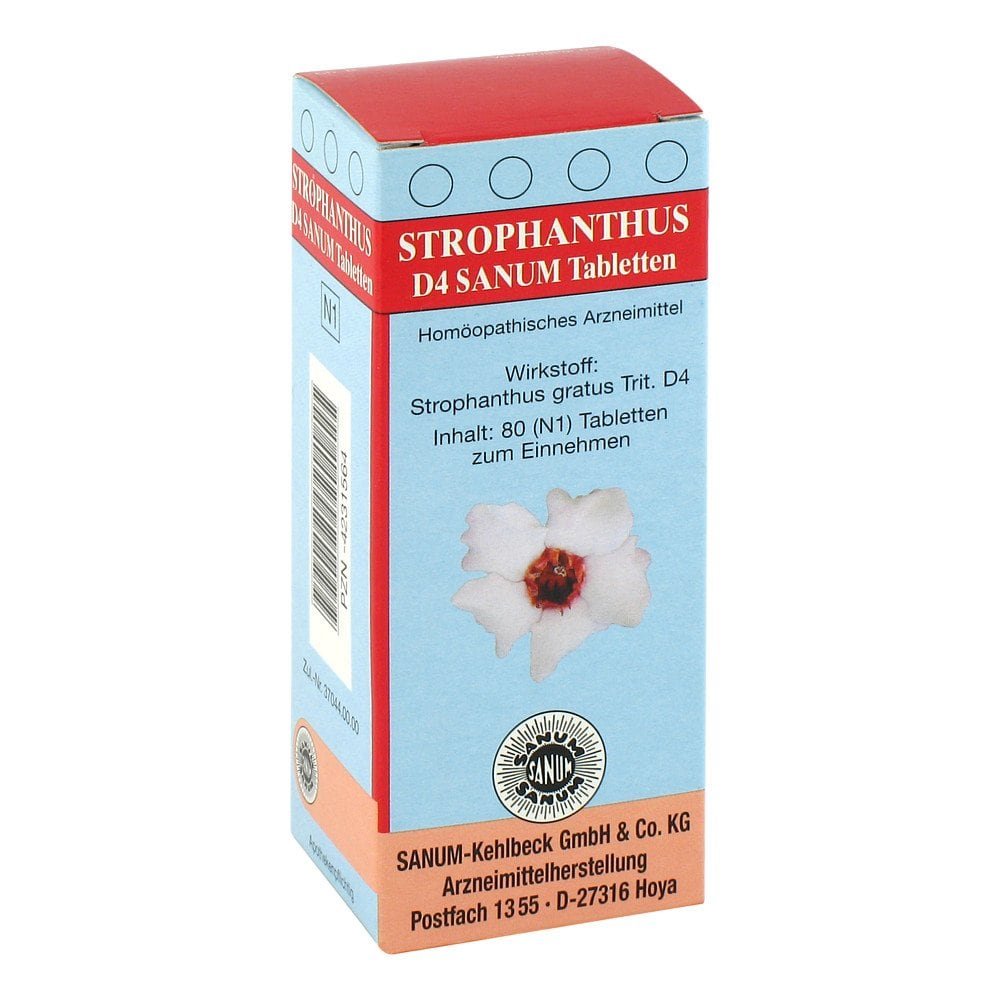 SANUM-KEHLBECK GmbH & Co. KG Strophanthus D4 Sanum Tabletten 04231564