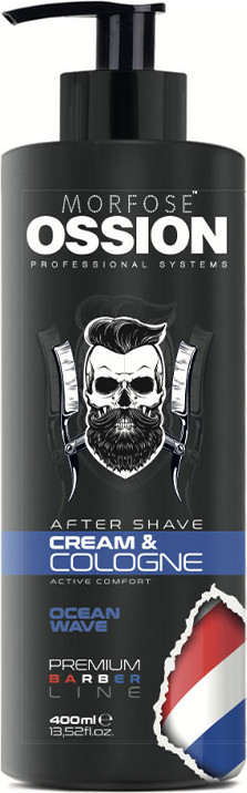 Morfose Ossion Barber Line After Shave Cream & Cologne Ocean Wave 400 ml MF-1867