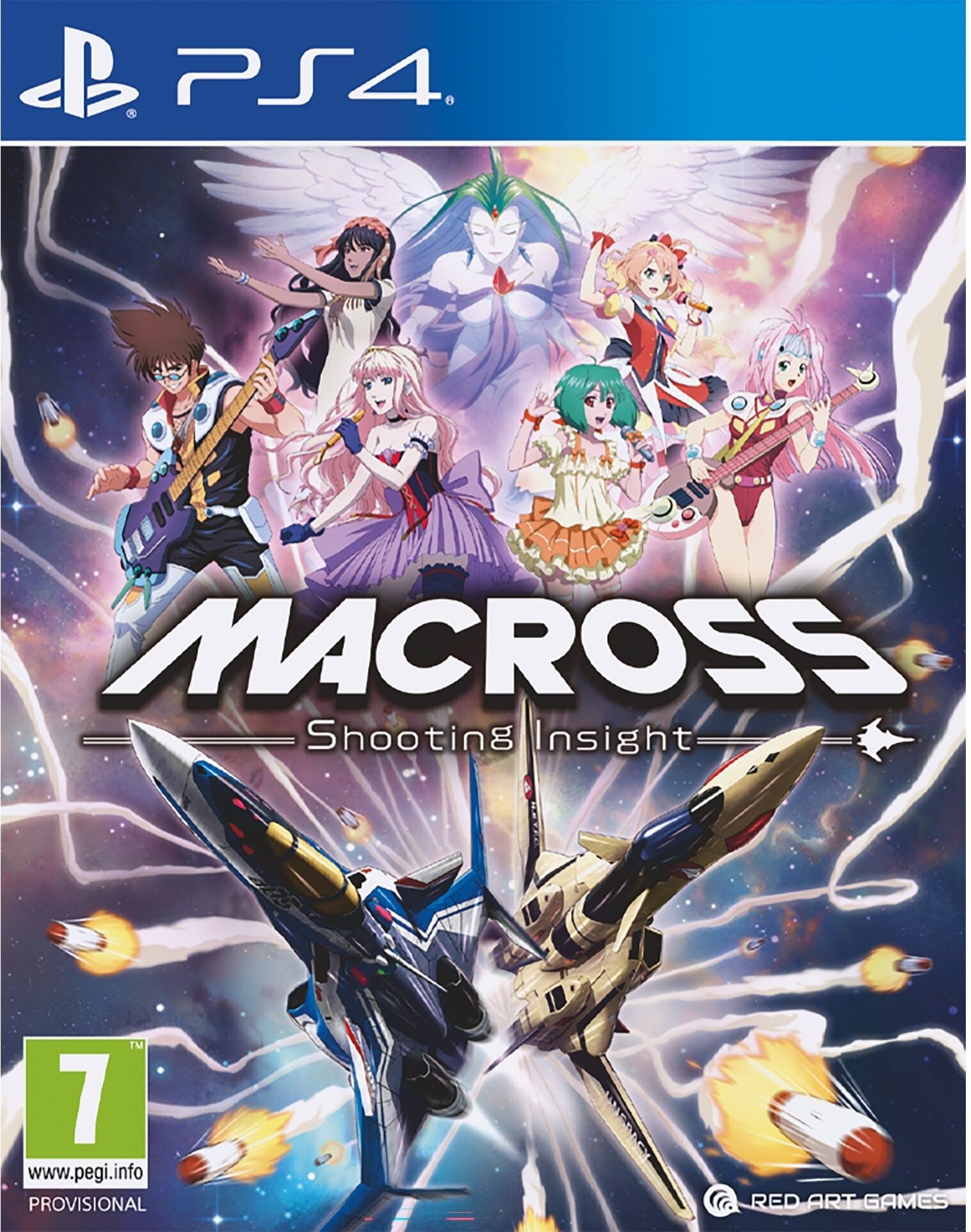 Red Art Games MACROSS -Shooting Insight- for PlayStation 4 (Disc) - Multidimensional Shoot 'em Up Game