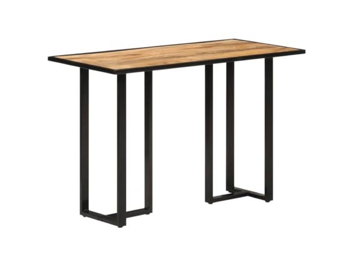 Makastle Esstisch 110x55x75,5 cm Massivholz Mango