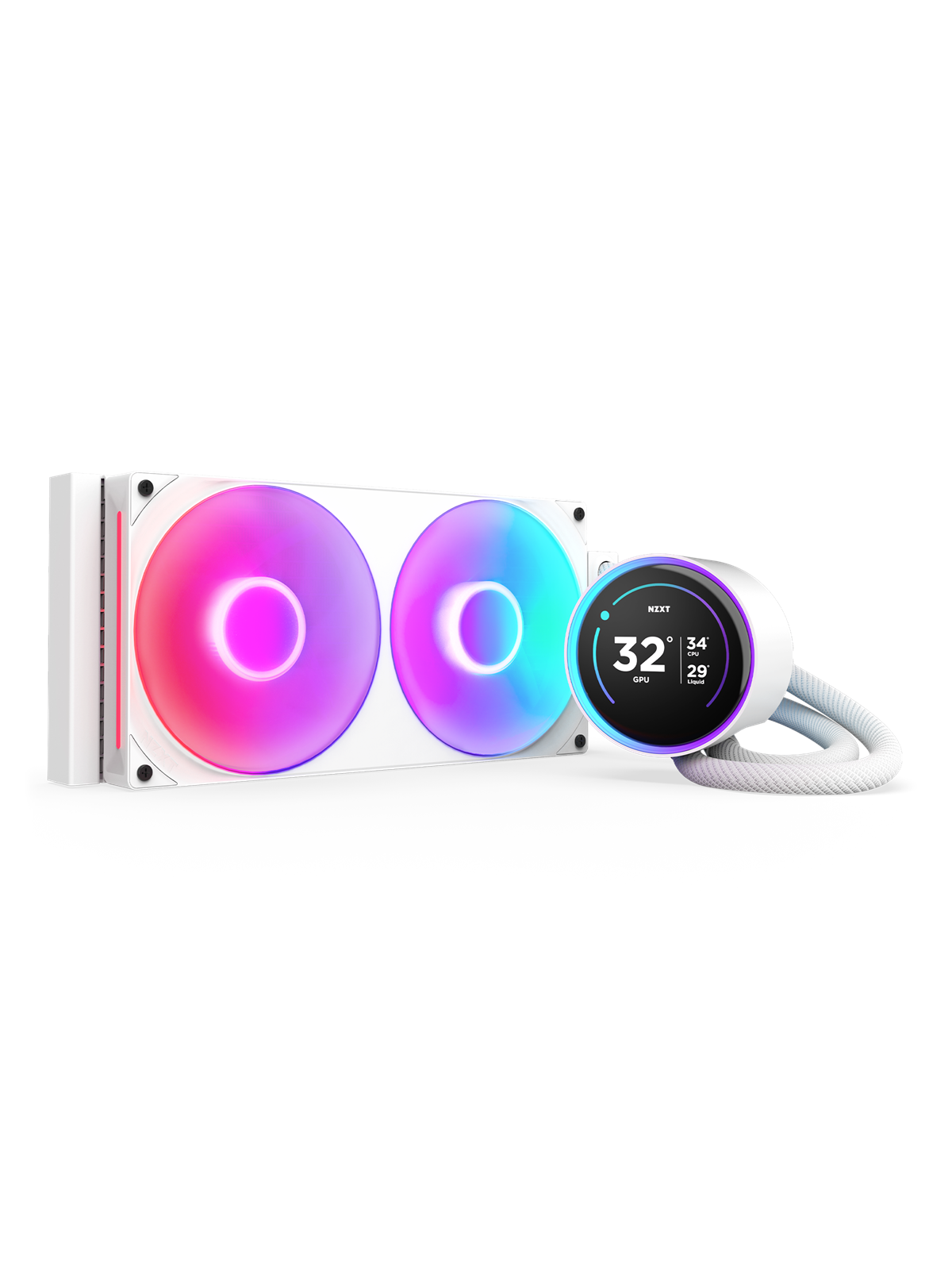 NZXT Kraken Elite RGB V2 280 (2024) - Weiß - CPU-Wasserkühlung - Max 30 dBA