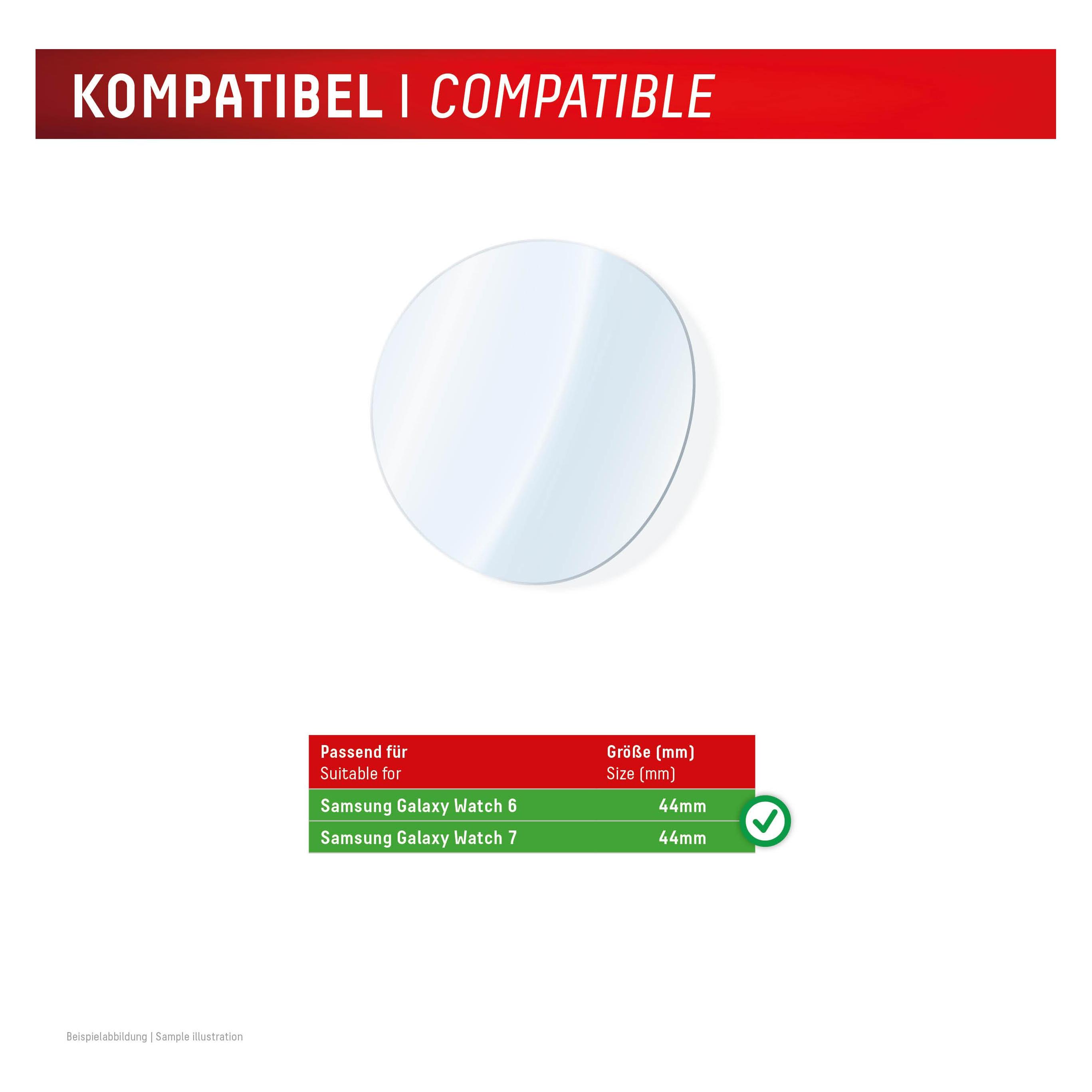 Displex Schutzfolie, Panzerfolie, Doppelpack (02150)