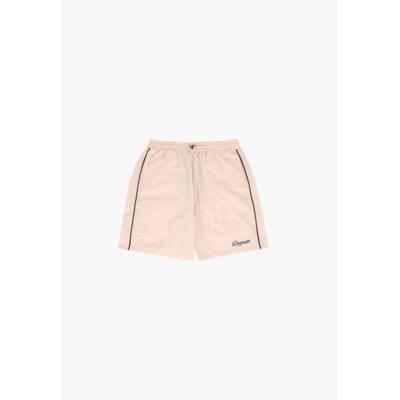 Shorts DROPSIZE "Dropsize PIPING SHORTS", Herren, Gr. M, US-Größen, coconut milk, 100% Baumwolle, normal, Hosen Shorts