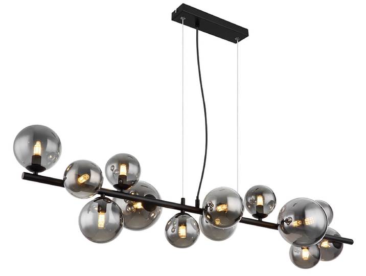 Hängelampe RIHA 120x120cm 3.5W schwarz