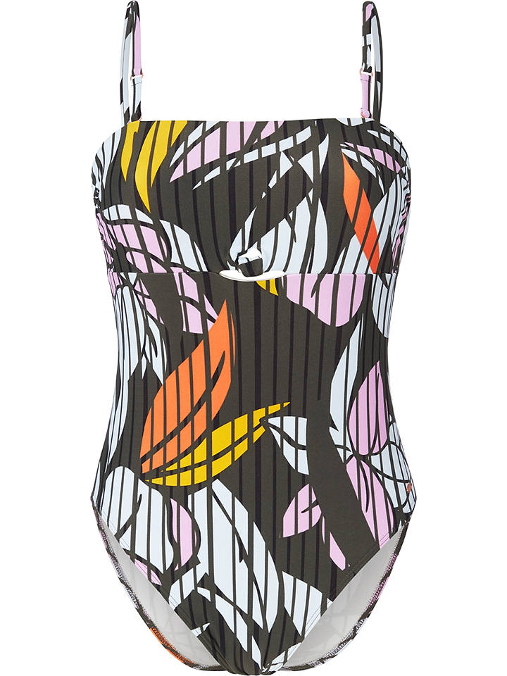 O'Neill Badeanzug "Mondial" in Schwarz/ Bunt - 38