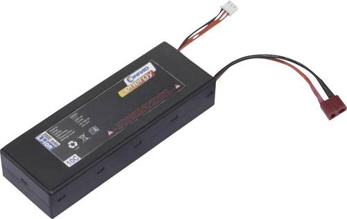 Reely Modellbau-Akkupack (LiIon) 7.4V 2000 mAh Zellen-Zahl: 2 10 C Box Hardcase T-Stecksystem