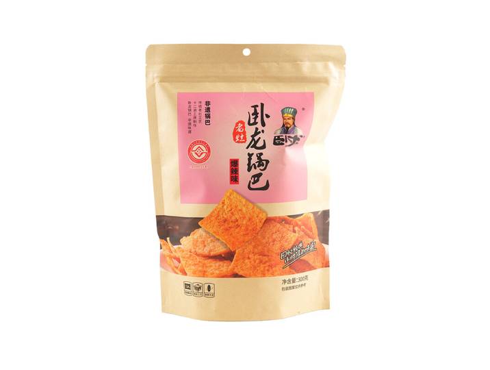 Wo Long Crackerchips (Extra pittig) 300 g
