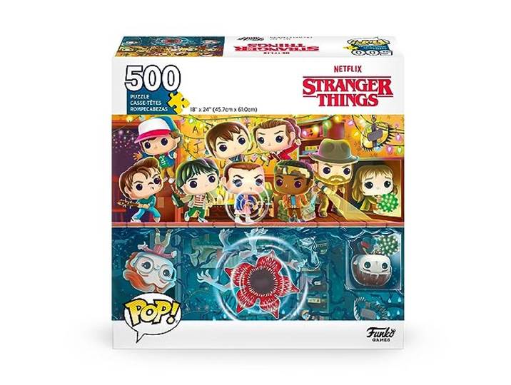 Funko POP! Puzzel - Stranger Things - Upside Down - Funko - Puzzel - 500 stukjes - 45,7 cm x 61 cm - Engels