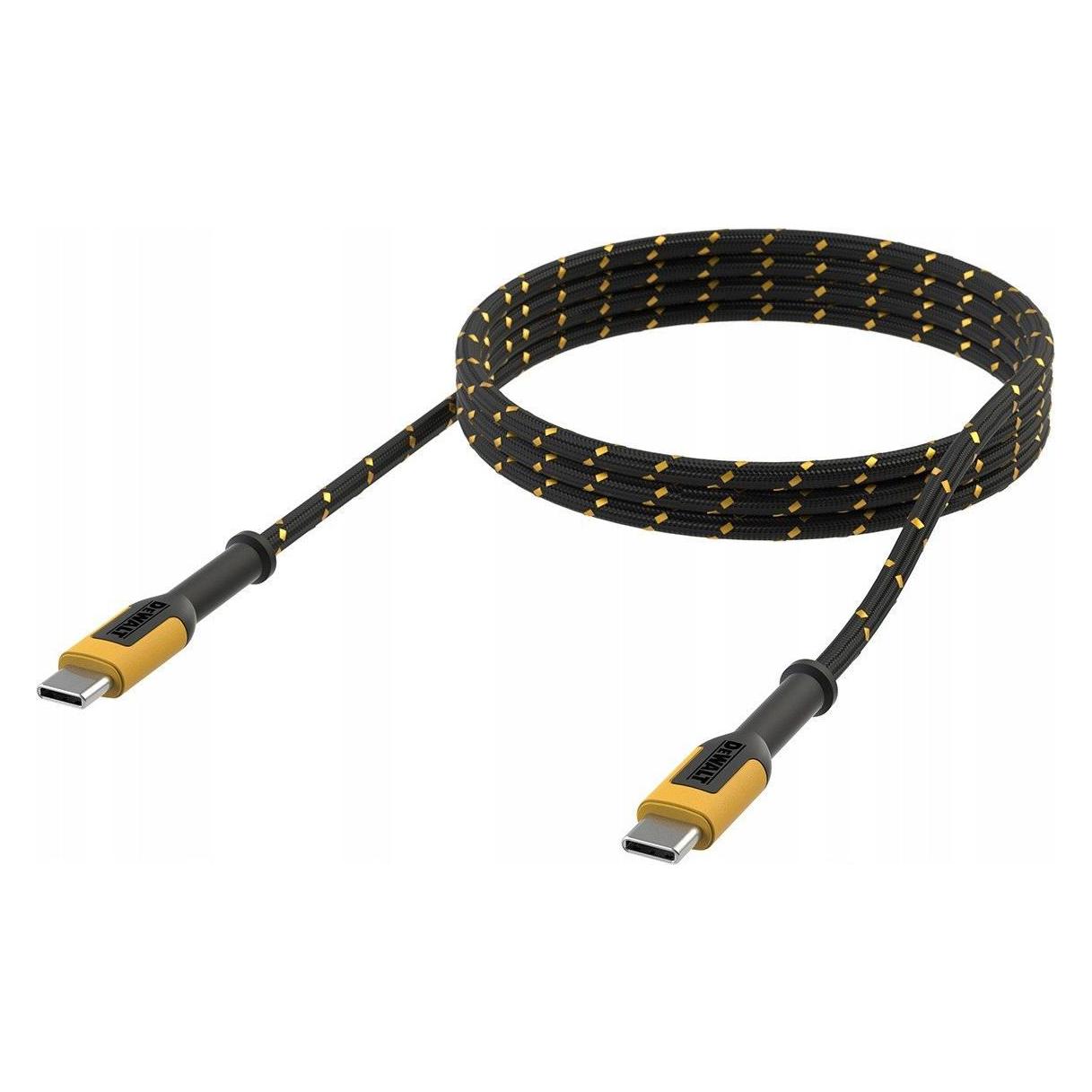 DeWalt Kabel USB USB-C - USB-C 1.8 m Czarny (DXMA131-0007-DWG) (1.80 m, 100 W) (DXMA131-0007-DWG)