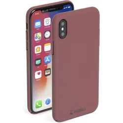 Krusell Sandby Cover Apple iPhone XS rust (Apple iPhone X, Apple iPhone XS), Smartphone Hülle, Rot