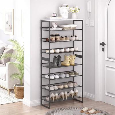 No "Shoe Rack 8 Tiers Shoe Storage Organize - 11.8""D x 29""W x 60.7""H"