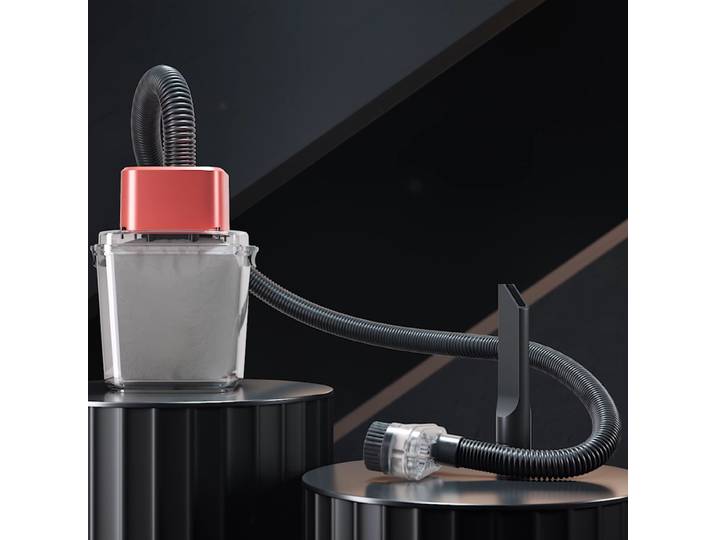 Aspirateur de poussière pour routeur CNC, système d'extraction de fumée et de poussière pour machine de gravure CNC TTC450 / TTC6050