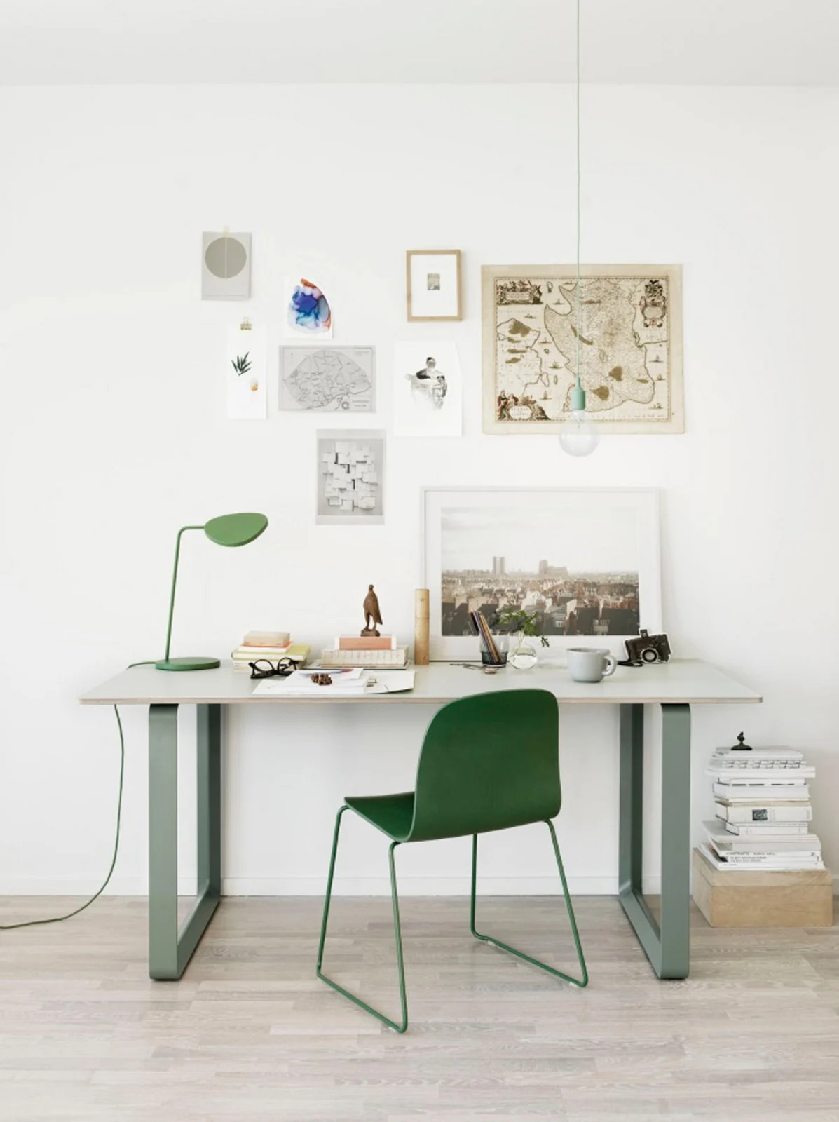 Muuto Levan Tafellamp Gray Aluminium