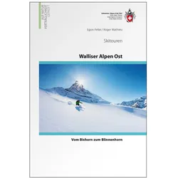 Walliser Alpen Ost, Reisebücher von Roger Mathieu