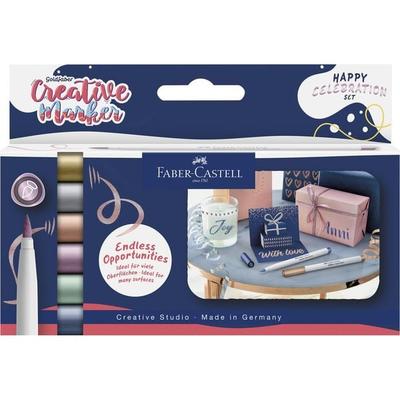 Faber-Castell Creative Marker Goldfaber Happy Celebration 6 Stück