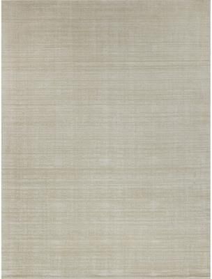Exquisite Rugs Martelli Modern handloomed Silky Nylon Light Beige Area Rug