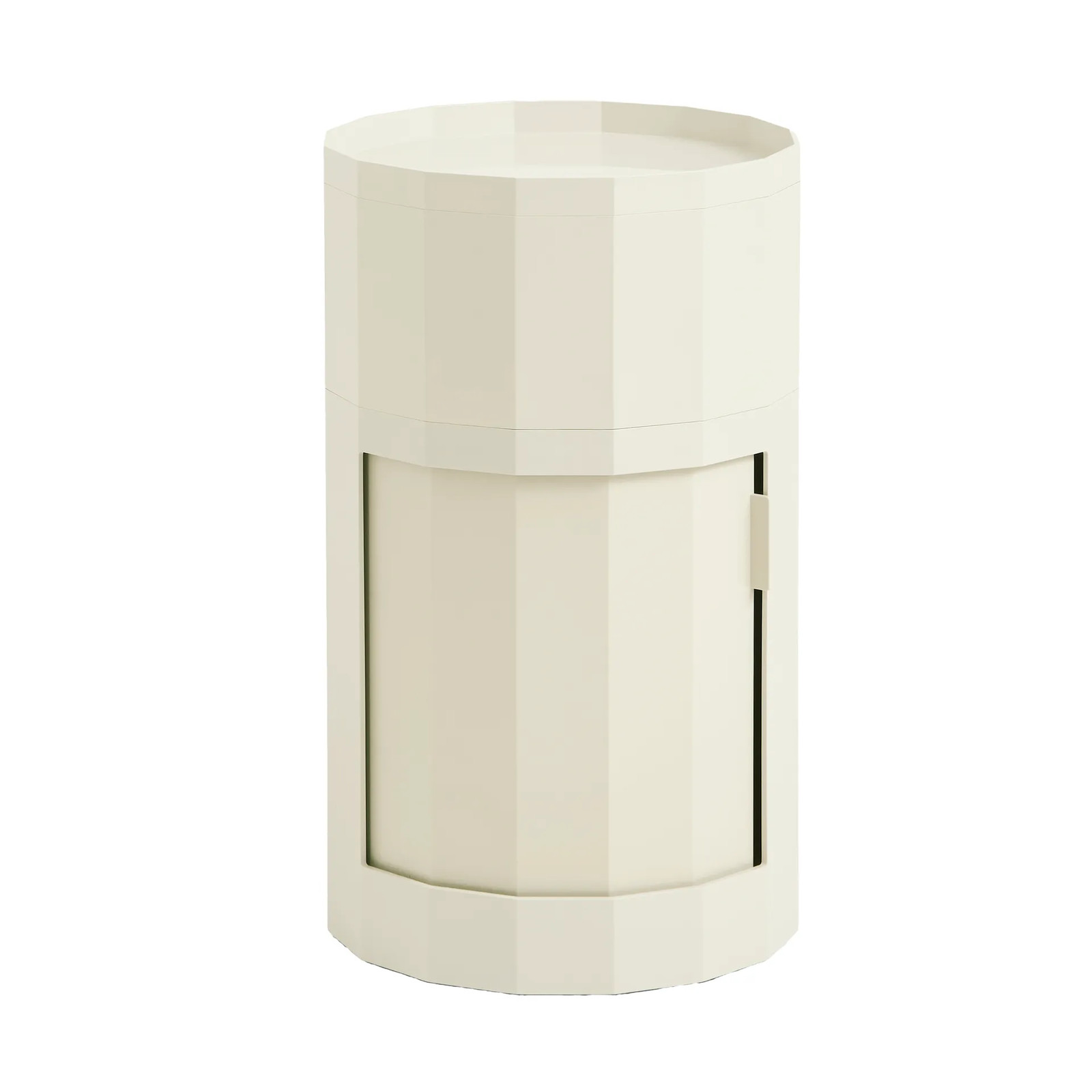 HAY Facet Cabinet 101 bijzettafel Eggshell