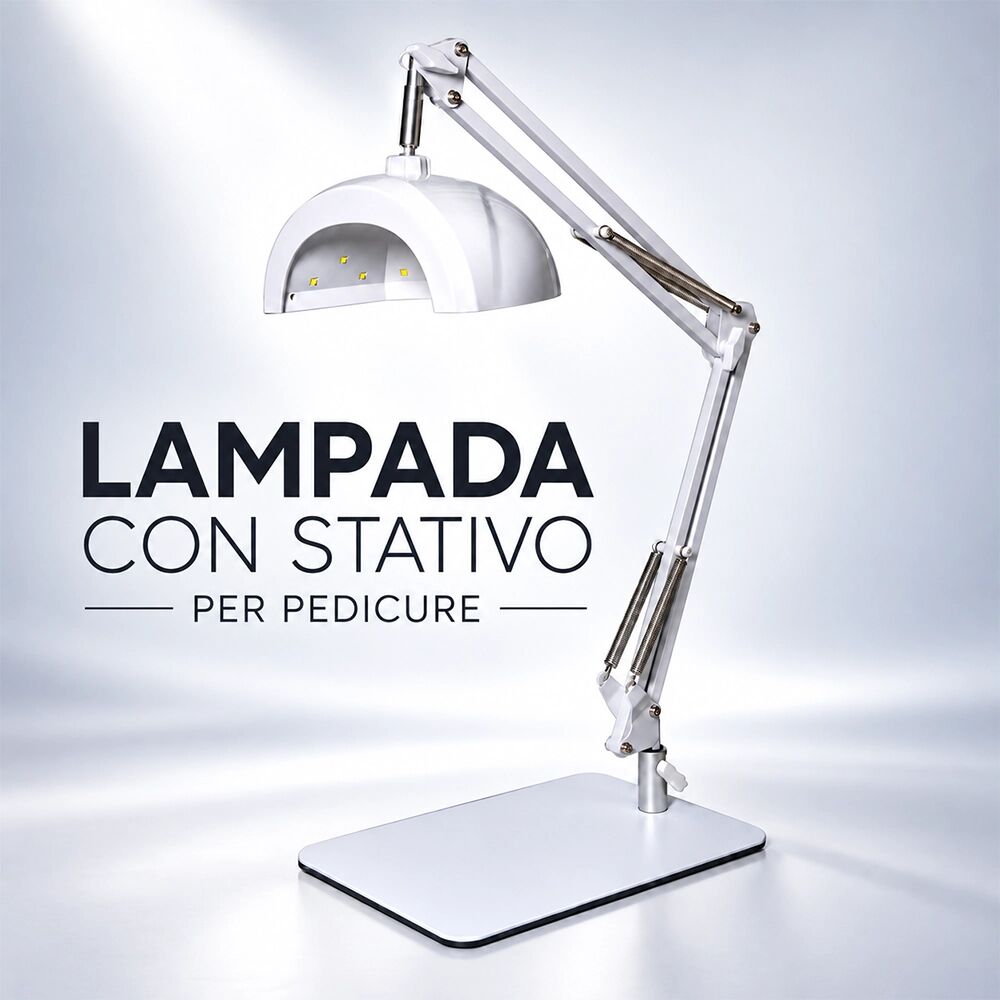 Tuttoperlestetica Lampada SUNONE UV LED con Base e Stativo Regolabile per Pedicure